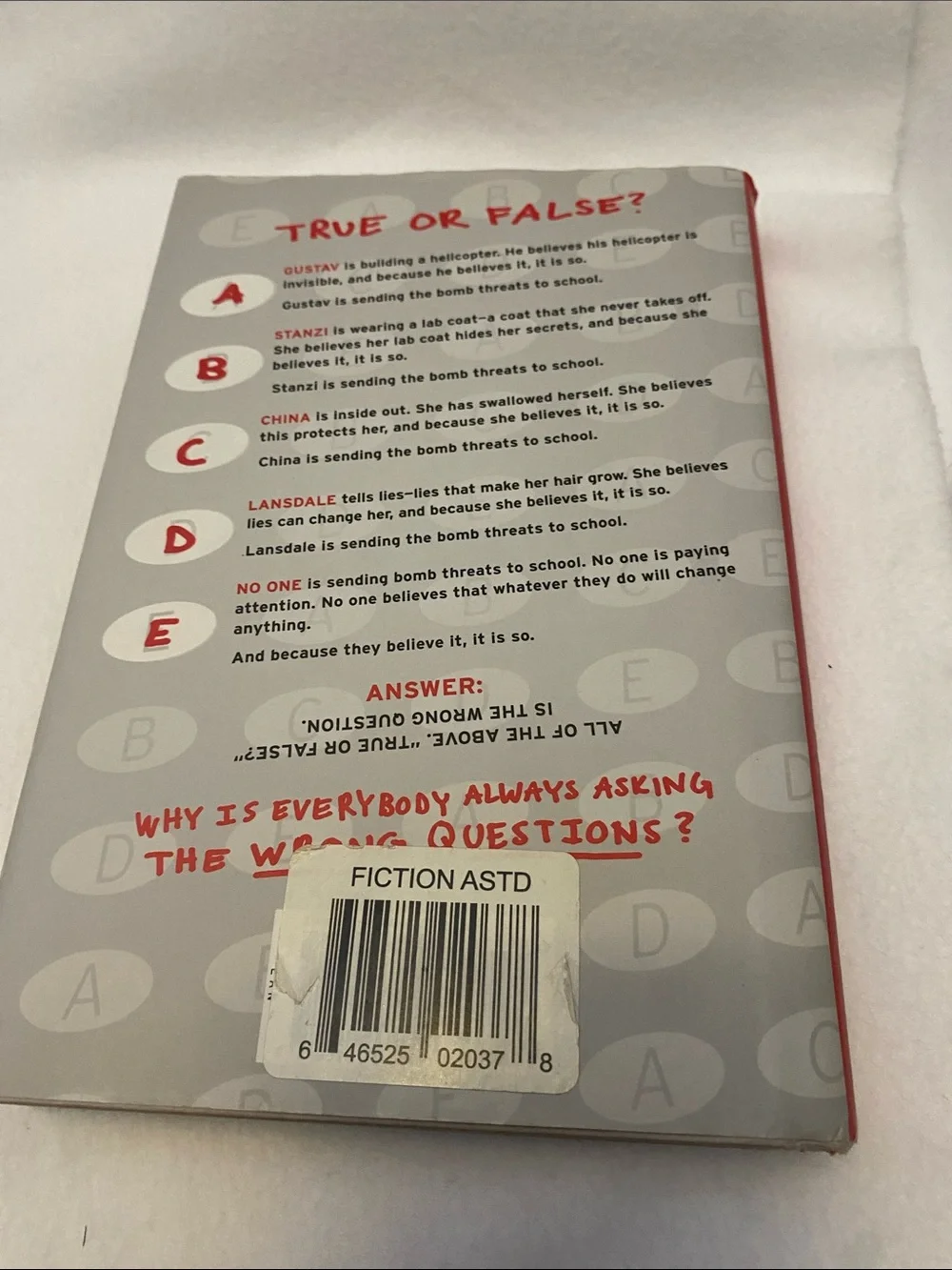 I Crawl Through It A.S. King Paperback - Gray & Red Cover